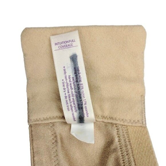 Lane Bryant Cacique Bra Intuition Full Coverage Bra Cafe Mocha Size 46D - Picture 7 of 7